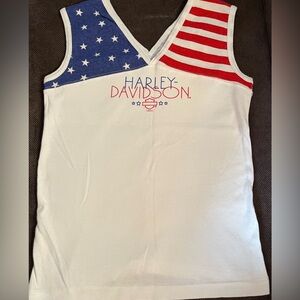 Harley Davidson Vintage Vibes USA tank top. Like New.